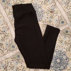 Black shaping leggings